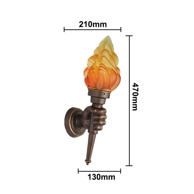 LoftCreative - Industrial Torch Lamp