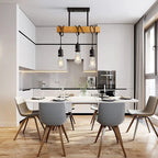Industrial Pendant Light Black | Adjustable Hanging Lamp