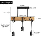 Industrial Pendant Light Black | Adjustable Hanging Lamp