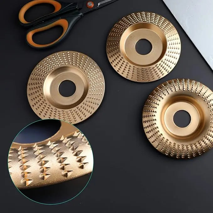 3-in-1 Sanding Disc Set for Precise Woodworking