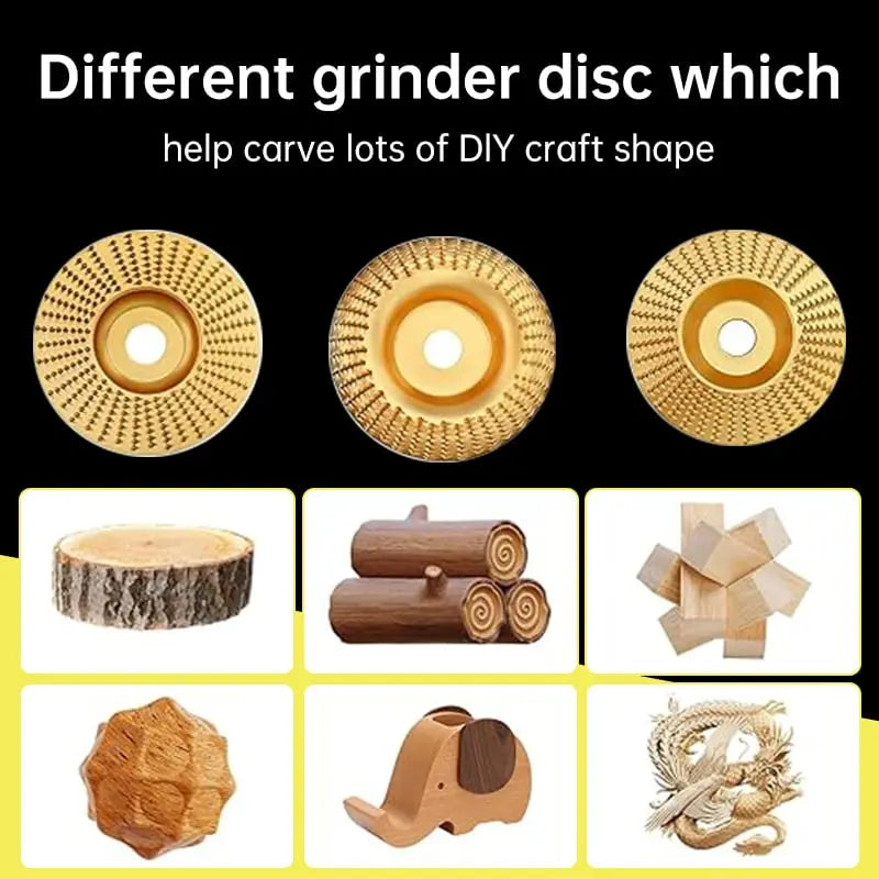 3-in-1 Sanding Disc Set for Precise Woodworking