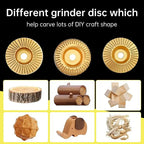 3-in-1 Sanding Disc Set for Precise Woodworking