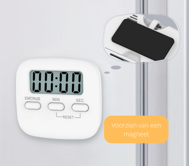 Stylish Digital Timer with Bowl Lift