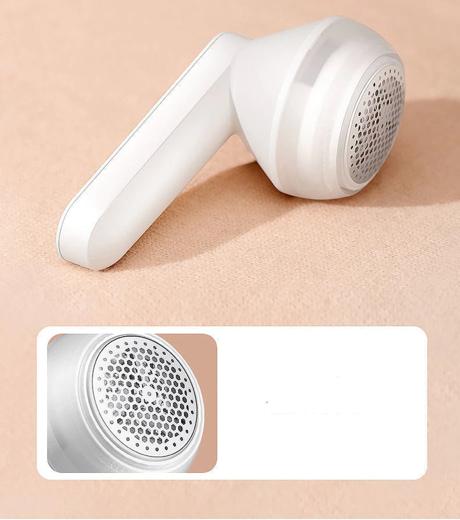 Portable electric lint remover