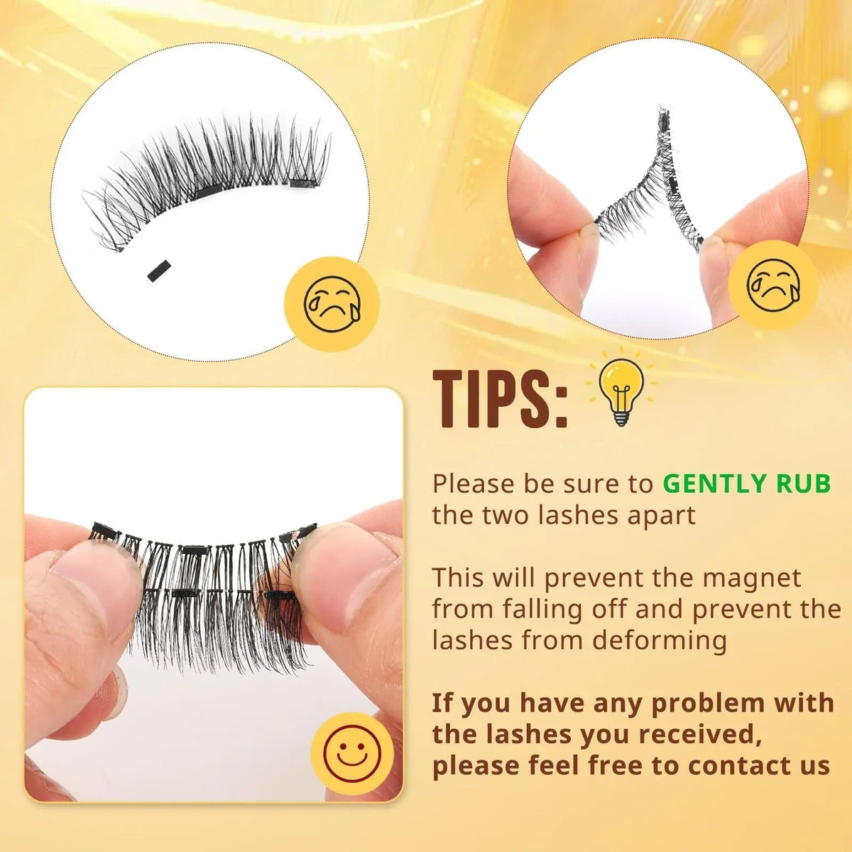 Innovative Magnetic Eyelashes – no burning, no smudging