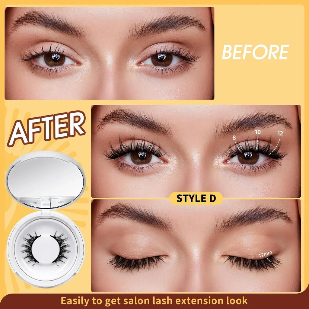 Innovative Magnetic Eyelashes – no burning, no smudging