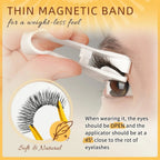 Innovative Magnetic Eyelashes – no burning, no smudging