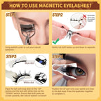 Innovative Magnetic Eyelashes – no burning, no smudging