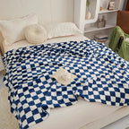 Trendy Chessboard Blanket