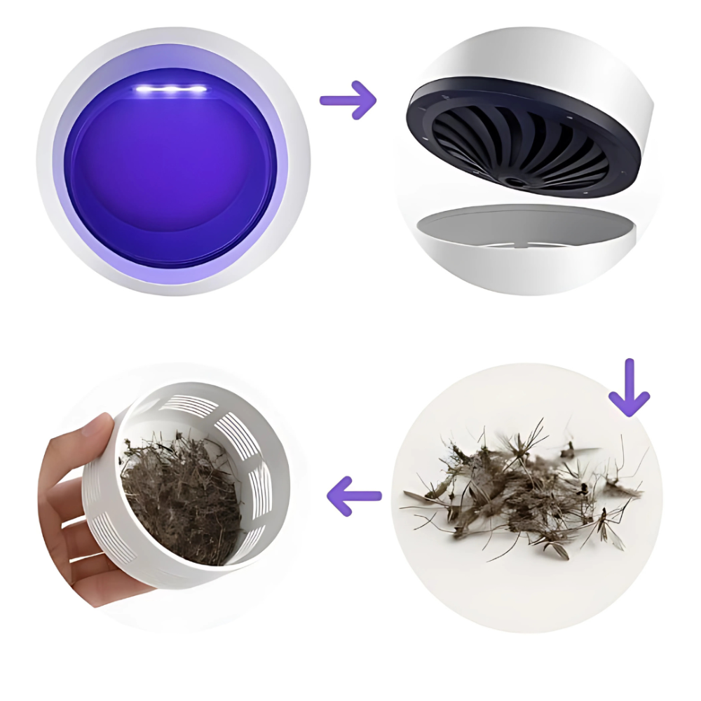 Electric Insect Killer Lamp UV Light Mosquito Trap Indoor Outdoor