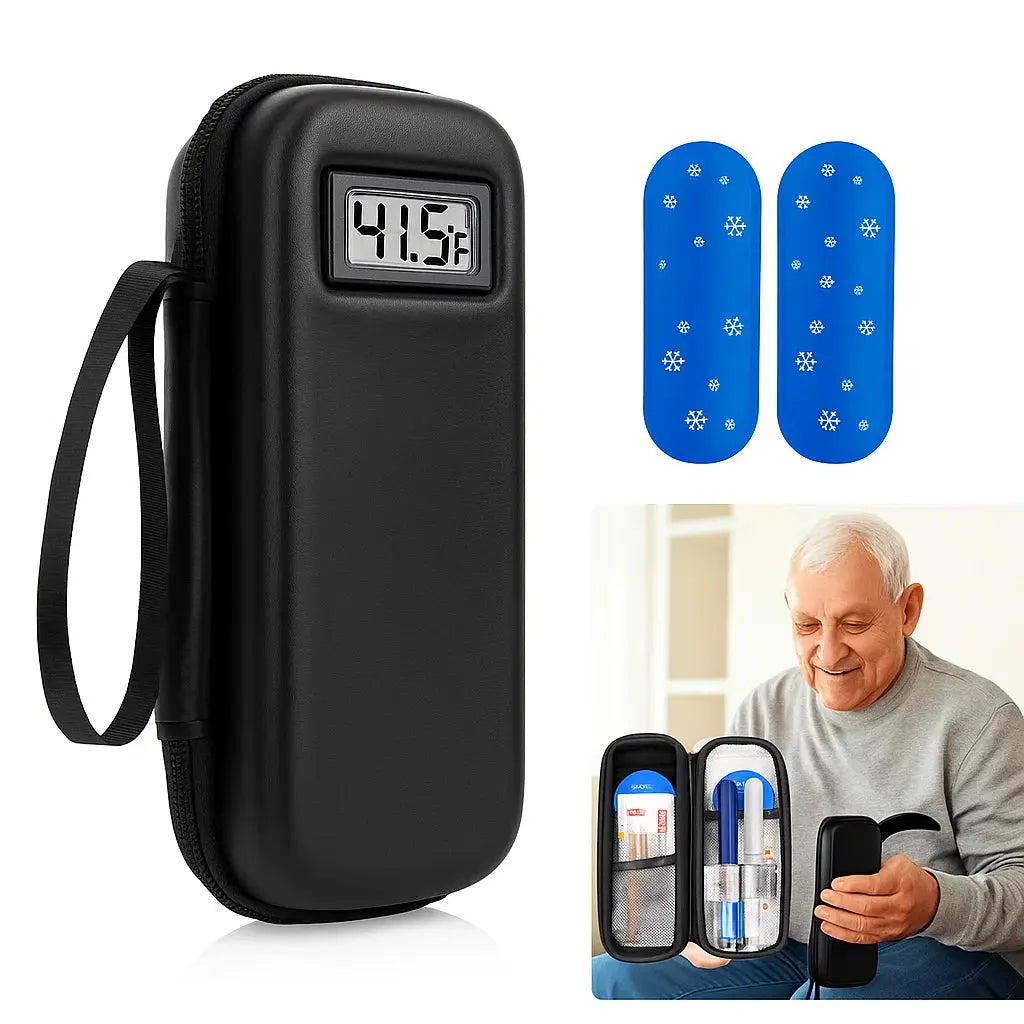 Insulin Travel Bag with Temperature Display