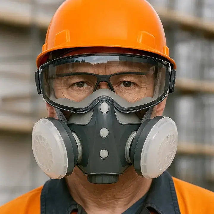 Integrated respiratory mask – For woodworking, painting & dust pRedection