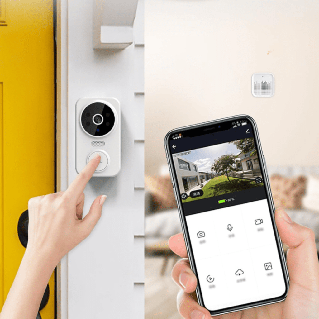 Wireless HD Video Doorbell with Motion Detection & Two-Way Audio