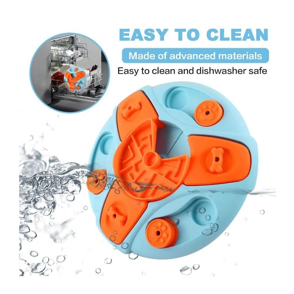 Interactive feeding bowl against hasty eating