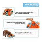 Interactive feeding bowl against hasty eating