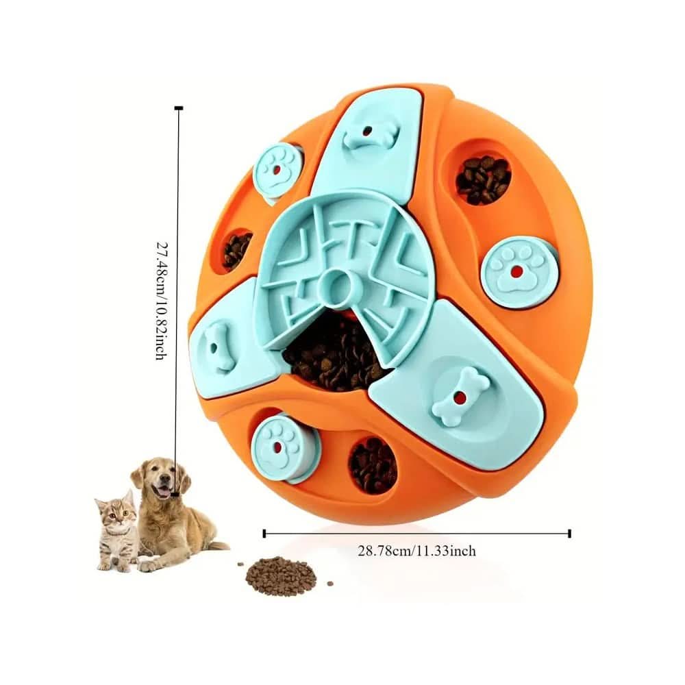 Interactive feeding bowl against hasty eating