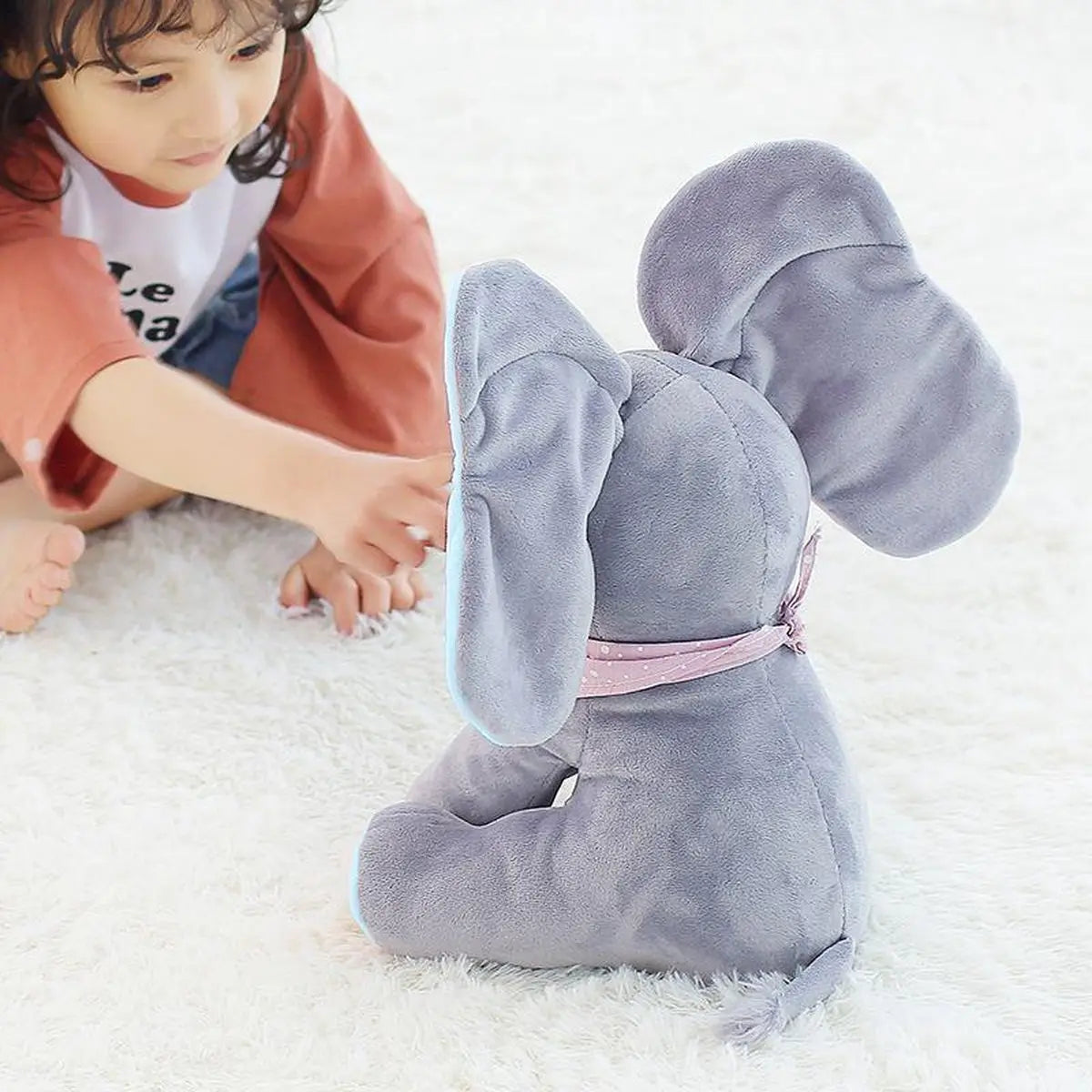 Plush Elephant with Music – Moveable Ears & Guaranteed Children's Laughter