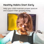 Adjustable Back Posture Corrector with Breathable Fabric, Sizes S–XL