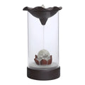 Elegant incense burner with backdraft for a calm and relaxed atmosphere