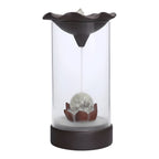 Elegant incense burner with backdraft for a calm and relaxed atmosphere