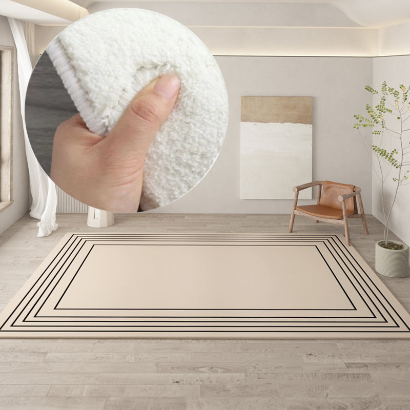 Irregular round rug home decoration