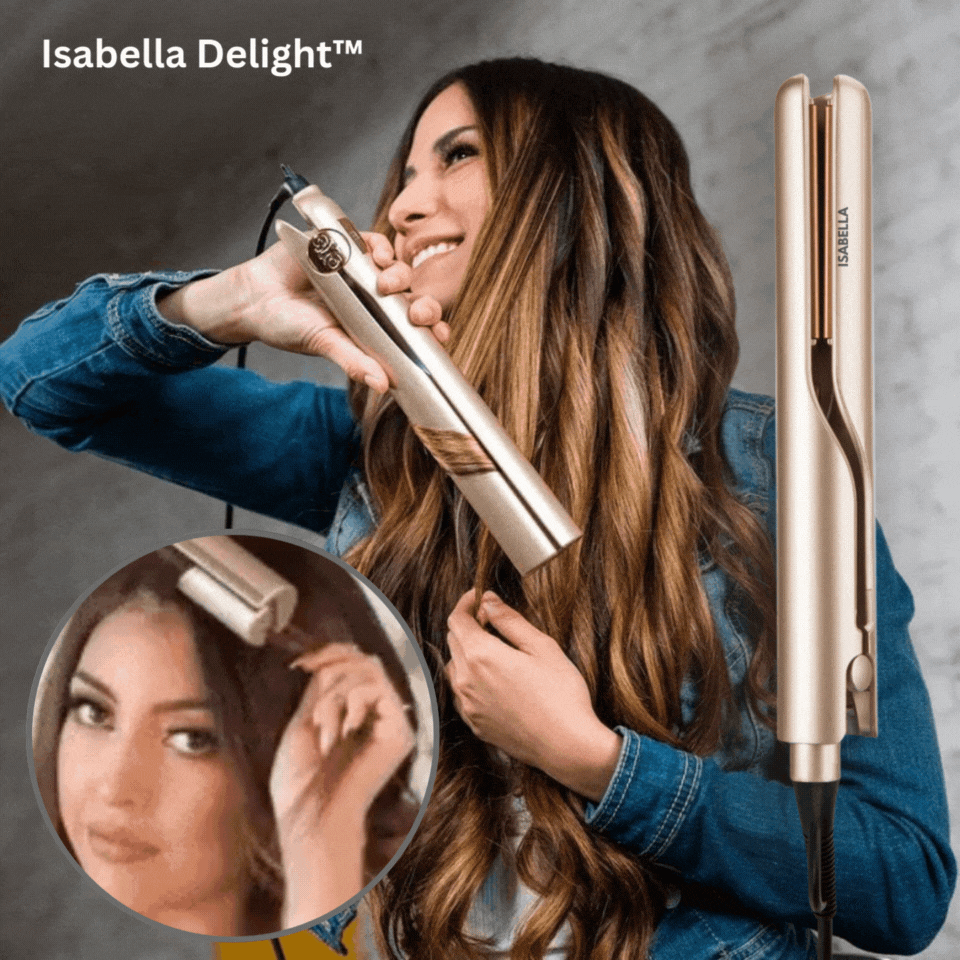 Isabella Delight - The premium 2 in 1 curling iron