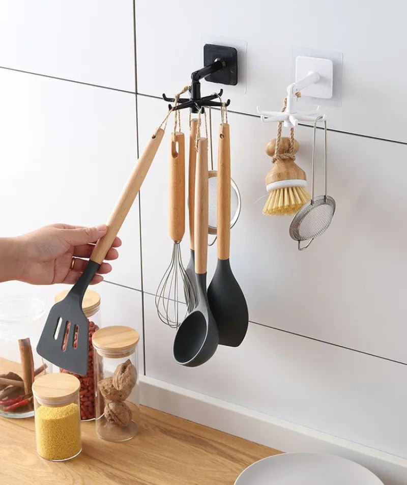 SpiderHooks - Innovative crochet - Organized kitchen - Practical assembly