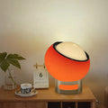 Elegant Bauhaus Table Lamp made of Opal Glass