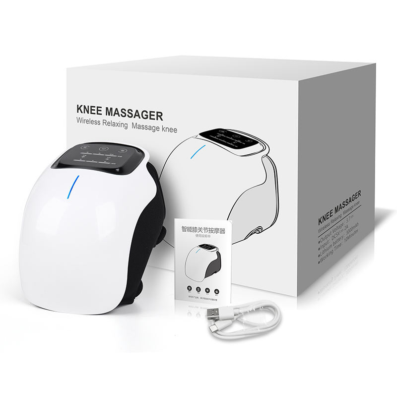 WarmFit Knee Massager with Infrared and Vibration – Wireless and Rechargeable
