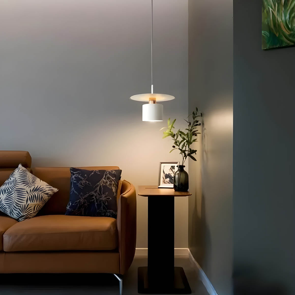 Designer Lamp in the Form of a Line