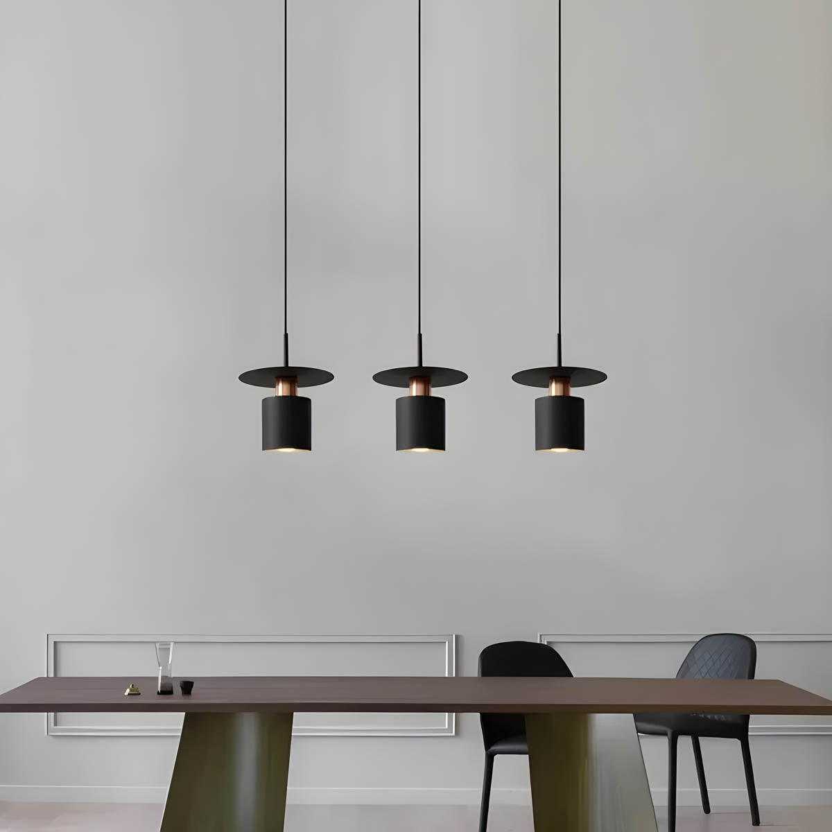 Designer Lamp in the Form of a Line