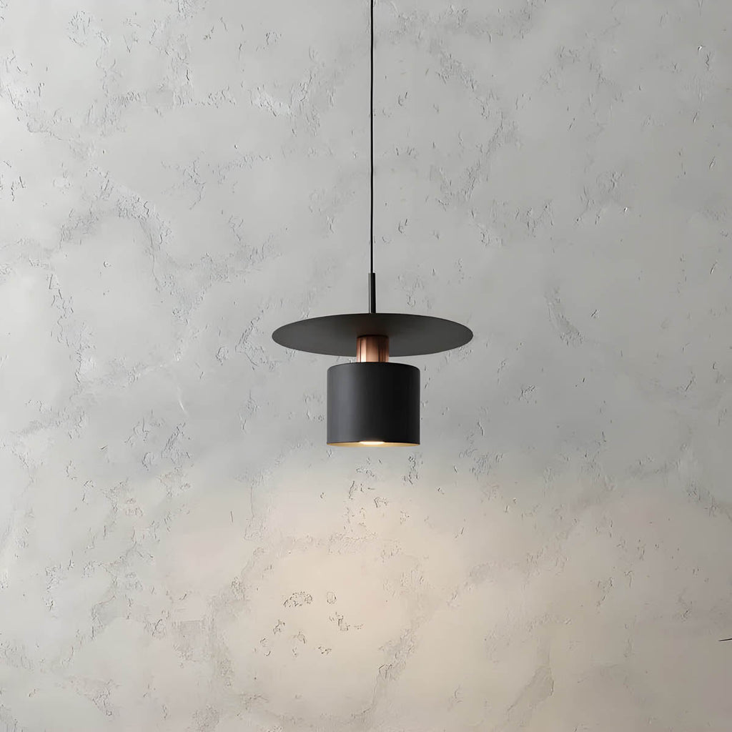 Modern Aluminum Pendant Lamp with Warm LED Light