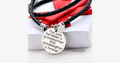 The love between a grandmother and granddaughter is forever - hand-stamped wristwatch