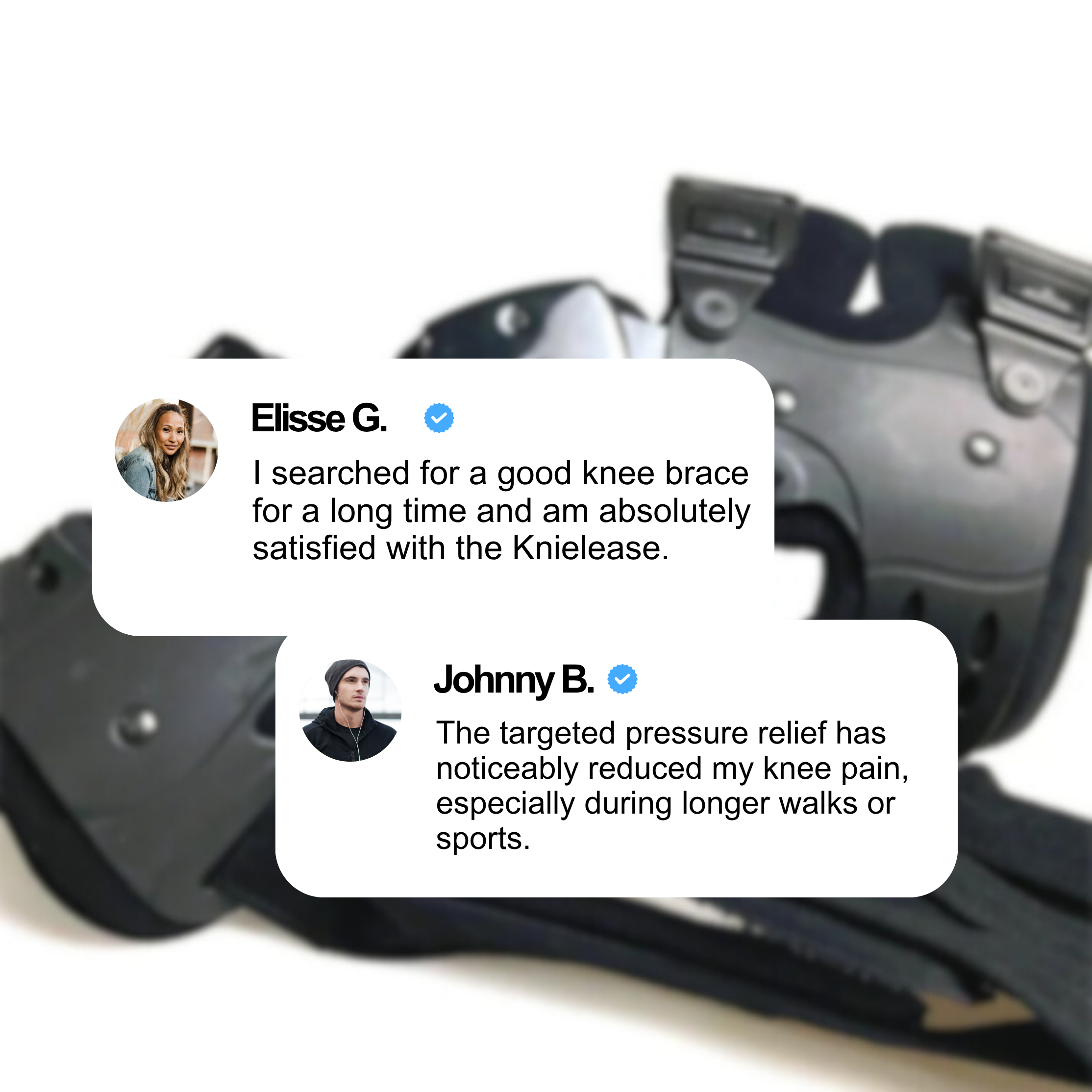 KneeSupport Pro – Adjustable Knee Clip for Stability and Comfort