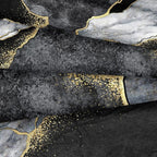 Jade Opulent Gold Accent Duvet Cover Set