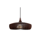 Japandi Pendant Lamp | Solid Wood Hanging Light for Dining Room