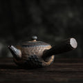 Japanese Ceramic Kyusu Teapot Chinese Kung Fu Teapot Drinking Utensil 200ml