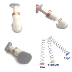 Adjustable Neckline Exercise Device with Coil Resistance