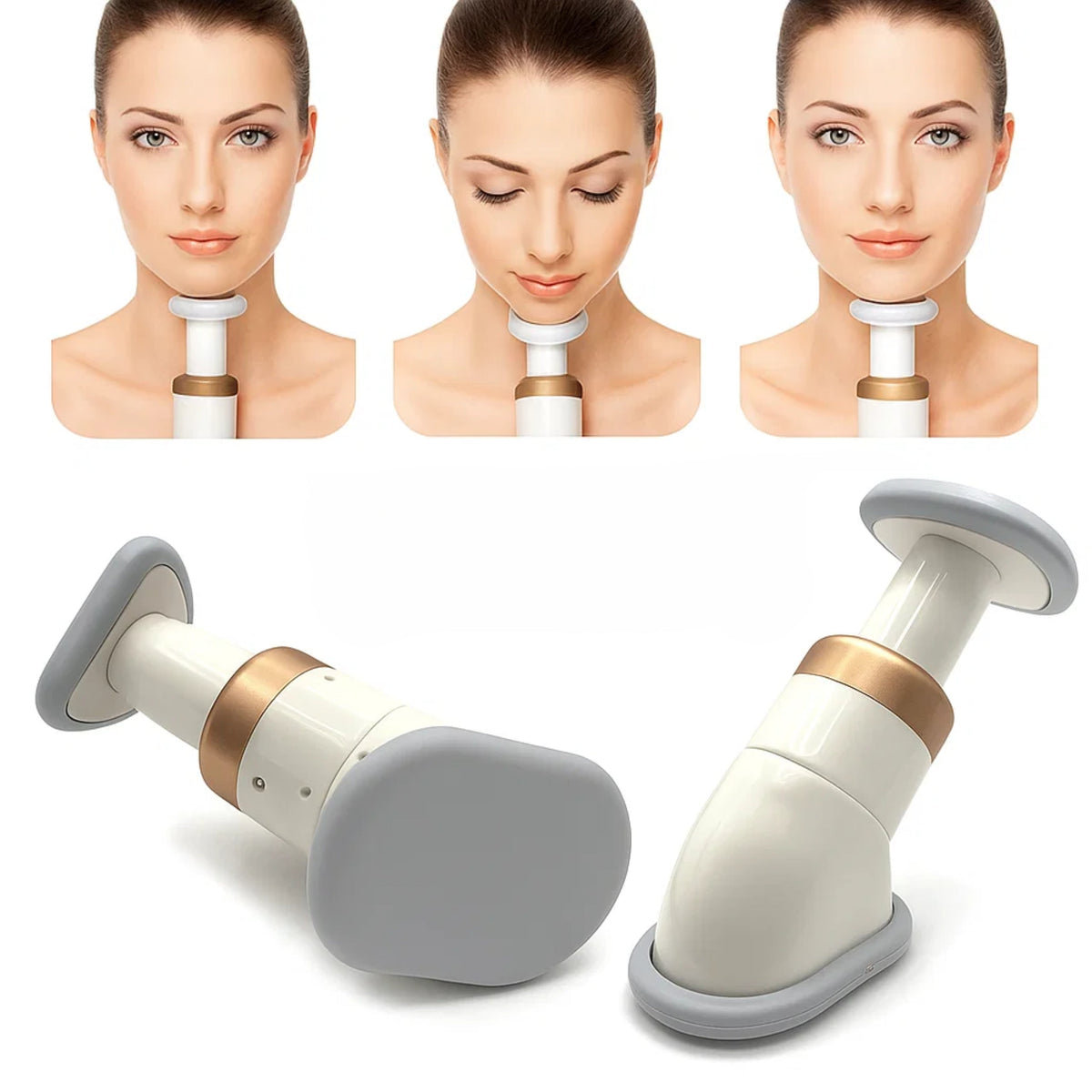 Adjustable Neckline Exercise Device with Coil Resistance