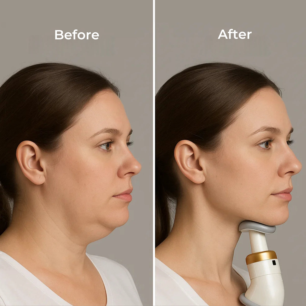 Adjustable Neckline Exercise Device with Coil Resistance