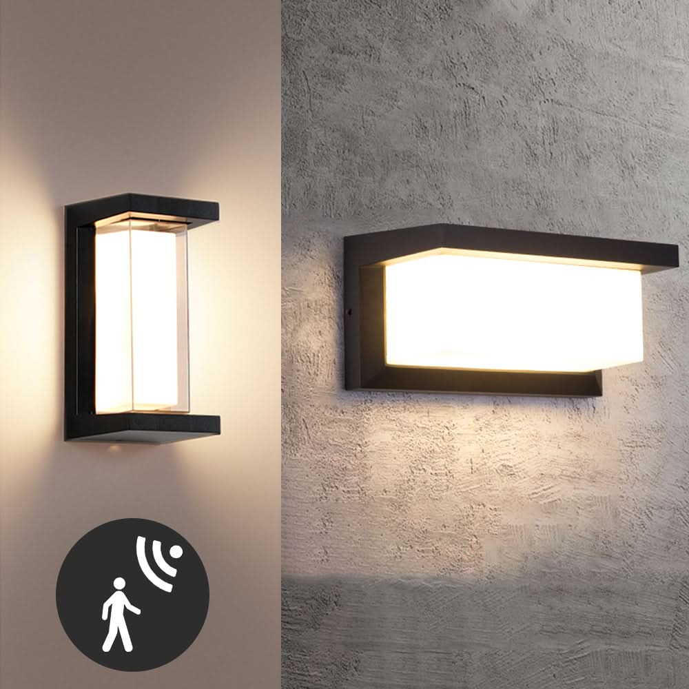 LED Motion Sensor Wall Light for Indoor and Outdoor Use