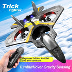 RC airplane with 360° stunt functions for exciting flight adventures