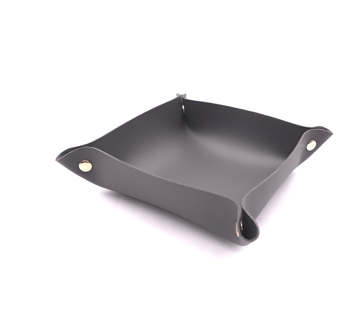 Leather tray catch basin storage box