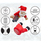 WindowFest | Christmas Window Decoration Santa Reindeer Party Decoration