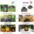 FlameGlow™ - Hanging Solar Flame Lantern (2-Pack)