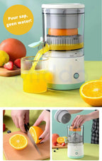 Electric citrus juicer with juice collector – For fresh juice in seconds