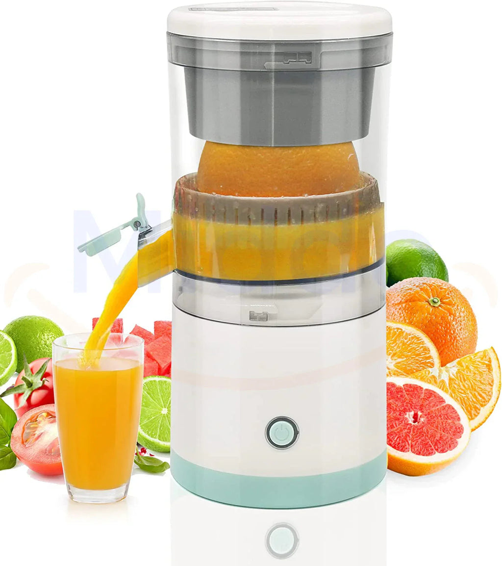 Electric citrus juicer with juice collector – For fresh juice in seconds
