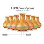 Wood Grain Essential Oil Diffuser (400ml)