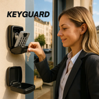 KeyGuard Outdoor Safe – Weatherproof Wall-Mounted Key Box