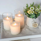 LuxeLumen LED Candle Set | Elegant LED candles with remote control for atmospheric ambiance